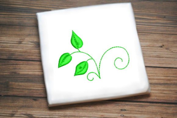 Lovely Green Foliage: A Smart Choice for Small Business Embroidery