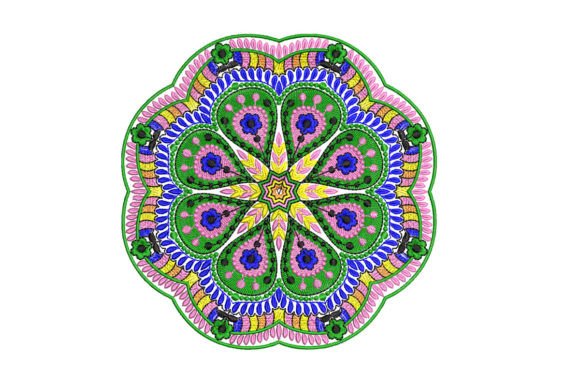 Mandala Motif: A Boutique Sweatshirt Embroidery Review